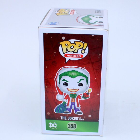 The DC Holiday Santa Joker Funko Pop - Picture 4 of 4